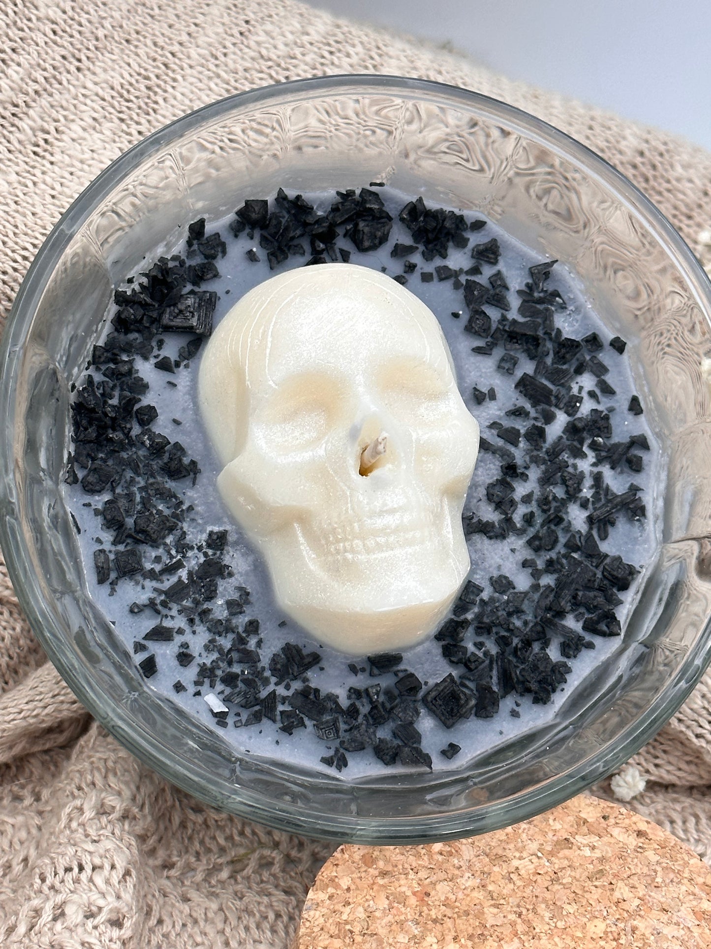 Killer Latte-Skull Candle